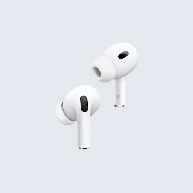 Apple - AirPods Pro (2nd generation) with MagSafe Case (USB‑C) - White